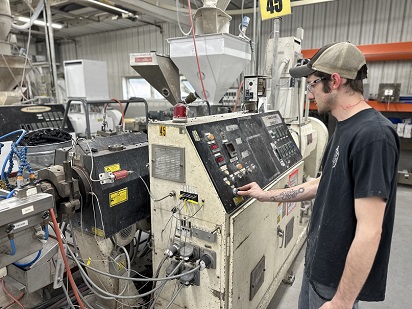 photo of a person in the work process